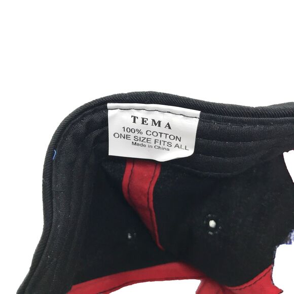 Summit Racing Equipment Baseball Cap Hat Mens One Size Black Cotton Adjustable - Picture 3 of 4